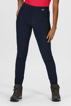 Load image into Gallery viewer, Regatta Womens/Ladies Pentre Stretch Trousers (Navy)