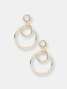 Going In Circles Statement Earring
