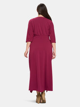 Load image into Gallery viewer, Dolman Wrap Maxi Dress