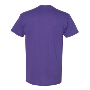 Gildan Mens Heavy Cotton Short Sleeve T-Shirt (Pack of 5) (Lilac)