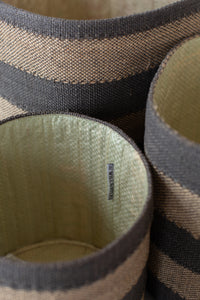Round Woven Storage Baskets - Peri - Set of 3