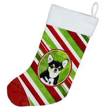 Load image into Gallery viewer, Chihuahua Candy Cane Holiday Christmas Christmas Stocking