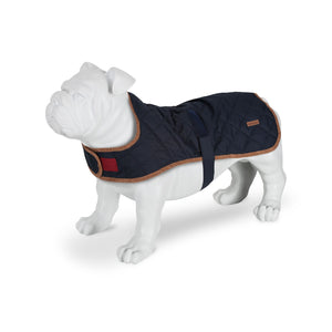 Regatta Odie Quilted Dog Coat (Navy) (M)