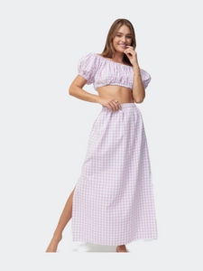 The Stella Set - Lilac Gingham