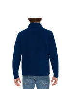 Load image into Gallery viewer, Gildan Adults Unisex Hammer Micro-Fleece Jacket (Navy Blue)