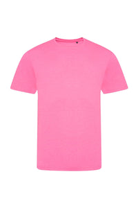 Unisex Adults Electric Tri-Blend T-Shirt - Electric Pink