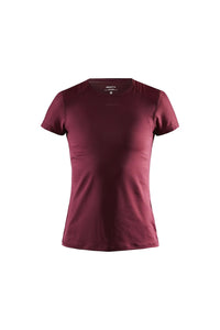 Womens/Ladies ADV Essence Slim Short-Sleeved T-Shirt - Rio Red