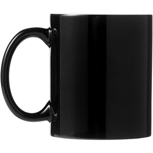 Bullet Java Ceramic Mug (Solid Black) (3.8 x 3.2 inches)