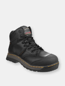 Mens Surge ST 6 Tie Safety Boots- Black
