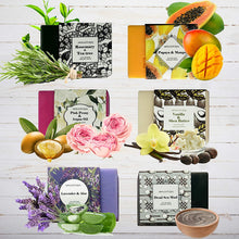 Load image into Gallery viewer, Handmade 6pc Soap Bars Gift Set