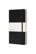 Load image into Gallery viewer, Classic L Hard Cover Notebook - Solid Black