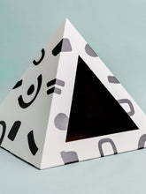 Load image into Gallery viewer, &#39;Doodle&#39; Cardboard Cat Pyramid