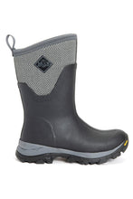 Load image into Gallery viewer, Womens/Ladies Arctic Ice Mid Boot - Gray/Black Print