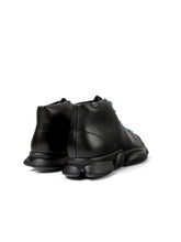 Load image into Gallery viewer, Women Black Leather Karst Ankle Boots