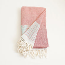 Load image into Gallery viewer, 100% Turkish Cotton Handwoven Throw Blankets
