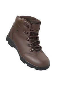 Childrens/Kids Canyon Waterproof Suede Walking Boots - Brown