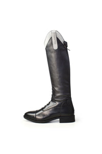 Childrens/Kids Como Piccino Leather Wide Long Riding Boots