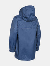 Load image into Gallery viewer, Trespass Childrens/Kids Packup Jacket Waterproof Packaway Jacket (Navy)