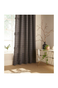 Furn Ellis Ringtop Eyelet Curtains (Gray) (46 x 54 in)