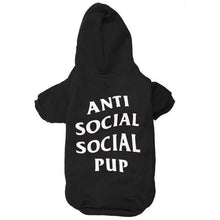 Load image into Gallery viewer, Anti Social Social Pup Hoodie | Dog Clothing