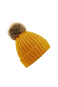 Beechfield® Unisex Cuffed Design Winter Hat (Mustard Yellow)