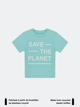 Load image into Gallery viewer, Slogan T-Shirt Blue