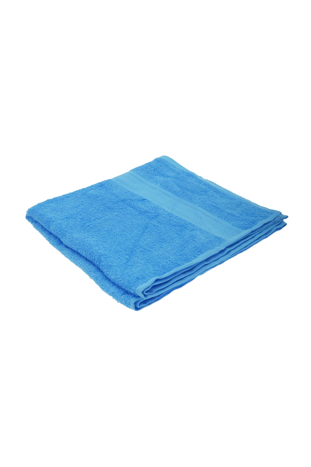 Jassz Plain Bath Towel  (Pack of 2) (Aqua) (One Size)