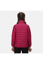 Load image into Gallery viewer, Childrens/Kids Hillpack Quilted Insulated Jacket - Raspberry Radience
