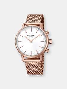Kronaby Carat S1400-1 Rose-Gold Stainless-Steel Automatic Self Wind Smart Watch