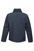 Load image into Gallery viewer, Regatta Standout Mens Ablaze Printable Soft Shell Jacket (Navy/French Blue)