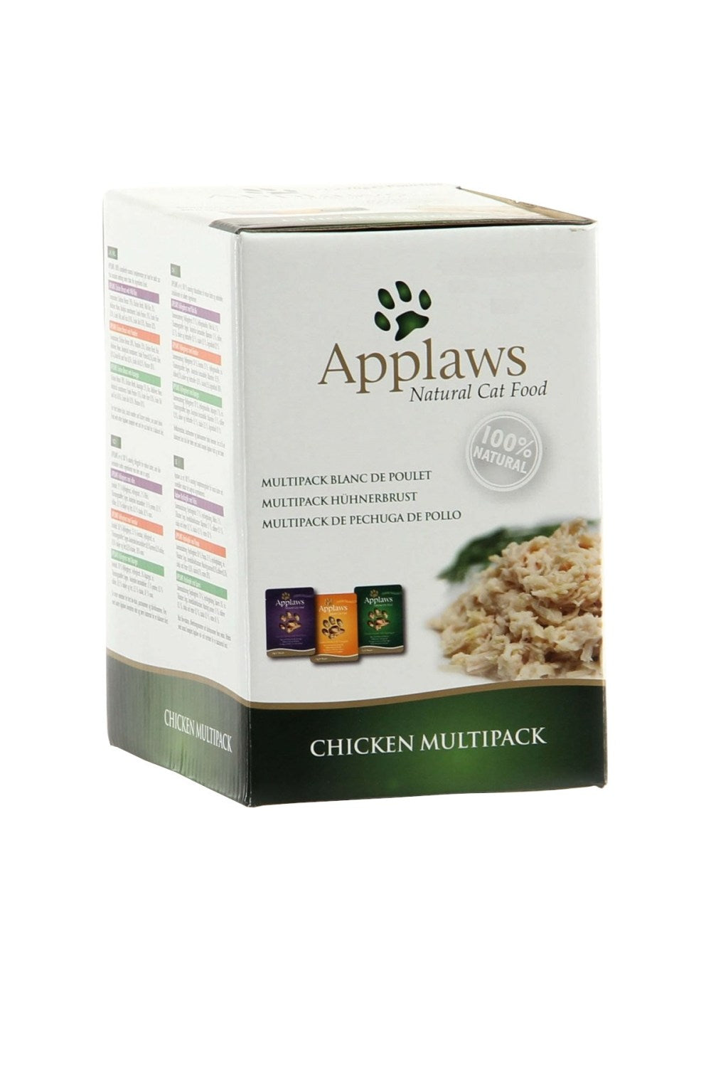 Applaws Complementary Wet Cat Food With Chicken (12 Pouches) (May Vary) (12 x 2.5oz)