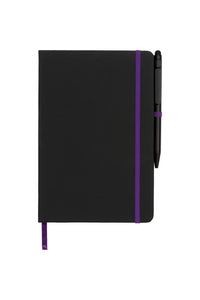 Bullet Noir Edge Notebook (Black/Purple) (Medium)