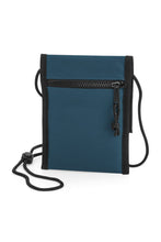 Load image into Gallery viewer, Recycled Neck Pouch- Petrol Blue