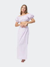 Load image into Gallery viewer, The Stella Set - Lilac Gingham