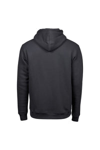 Tee Jays Mens Hooded Cotton Blend Sweatshirt (Dark Grey)