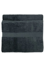 Load image into Gallery viewer, Cleopatra Egyptian Cotton Bath Towel - Charcoal