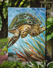 Load image into Gallery viewer, 11&quot; x 15 1/2&quot; Polyester Loggerhead Sea Turtle Garden Flag 2-Sided 2-Ply