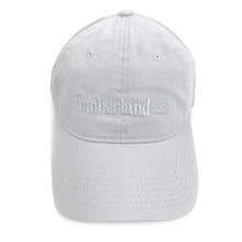 Load image into Gallery viewer, Timberland Mens Classic Leather Strap Baseball Cap (Gray)