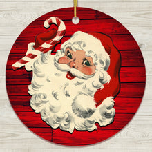 Load image into Gallery viewer, Vintage Santa Claus Ornament