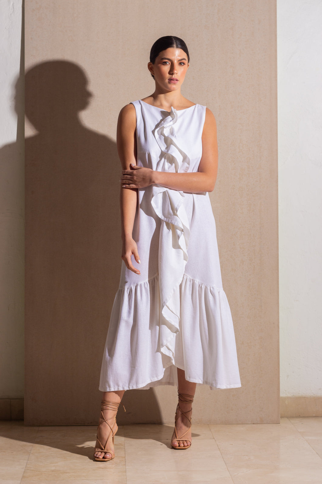 Passeggiata Dress - Cream