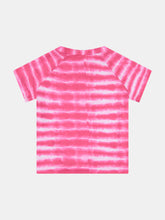 Load image into Gallery viewer, Girls Tie Dye 2-Piece Rashguard Set (Size 8 - 16)
