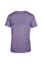 Load image into Gallery viewer, Gildan Mens Soft Style V-Neck Short Sleeve T-Shirt (Heather Purple)