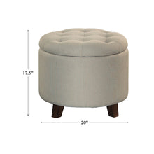 Load image into Gallery viewer, Calera Tufted Storage Ottoman