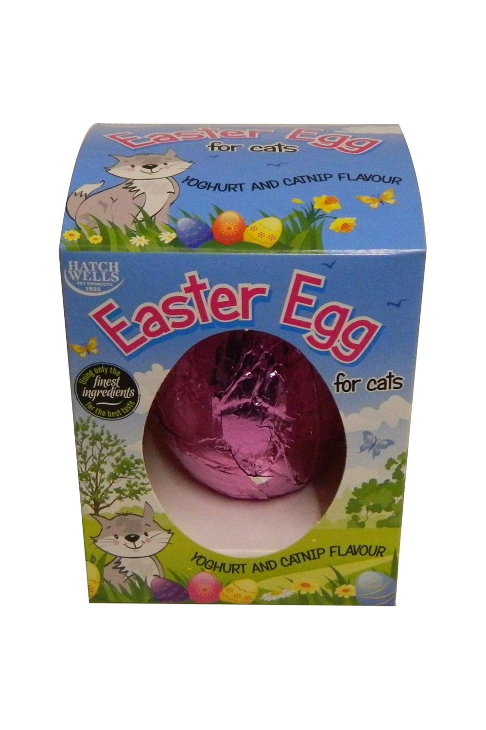 Hatchwell Easter Egg Yoghurt and Catnip Cat Treat (Multicolored) (40g)