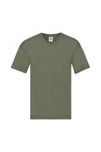 Load image into Gallery viewer, Fruit Of The Loom Mens Original V Neck T-Shirt (Classic Olive)