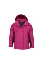 Load image into Gallery viewer, Childrens/Kids Shelly II Waterproof Jacket - Berry