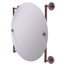 Load image into Gallery viewer, Allied Brass Prestige Skyline Collection Round Frameless Rail Mounted Mirror