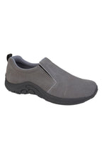Load image into Gallery viewer, Adults Unisex Real Suede Ryno Slip-On Casual Trainers (Gray)