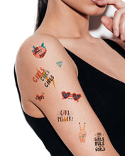 Load image into Gallery viewer, Girls Power Mix Tattoo