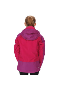 Regatta Great Outdoors Childrens/Kids Allcrest II Waterproof Jacket (Duchess/Vivid Viola)